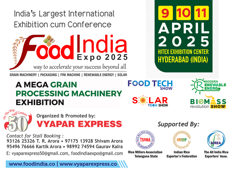 Food Exhibition in Hitex Exhibition Center Hyderabad India