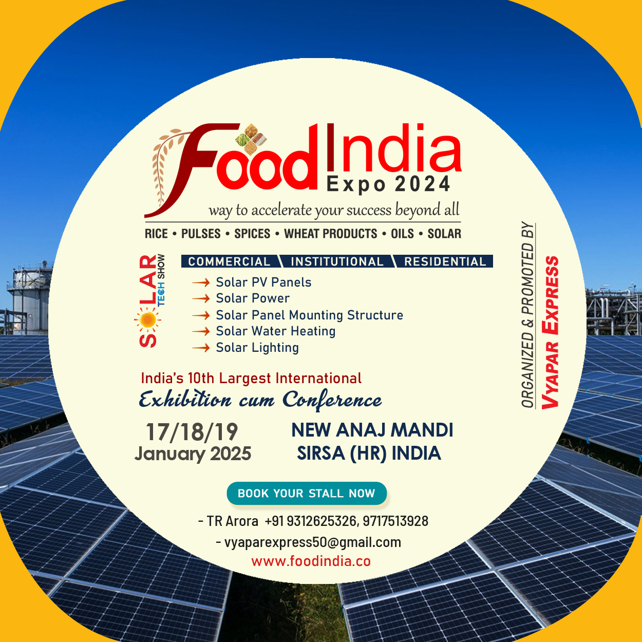 Solar Tech Machinery Mega Events India